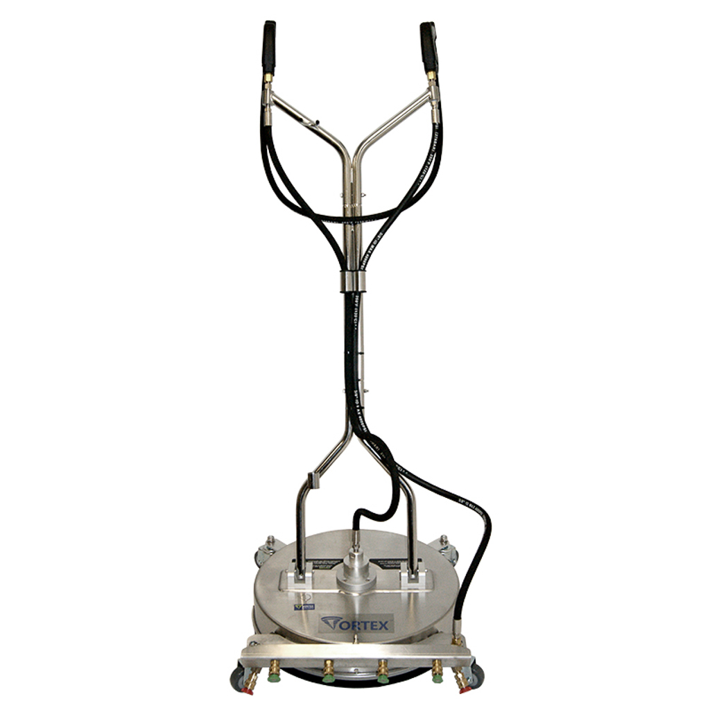 21VSC-DG-SS, 21" VORTEX DUAL GUN SURFACE CLEANER - STAINLESS STEEL