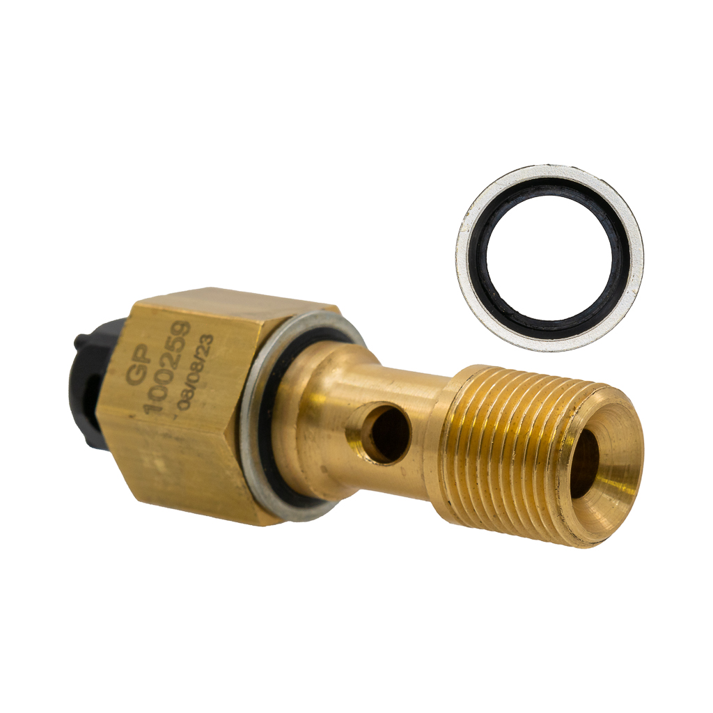 22-0213, VALVE-THERMAL RELIEF BANJO