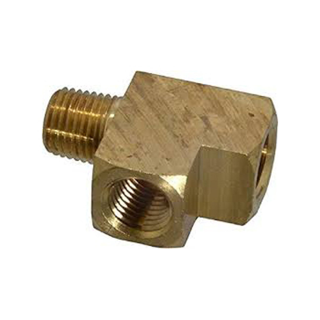 23750X4, TEE, 1/4" STREET - BRASS