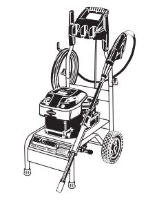 KARCHER, K4400G Pressure Washer