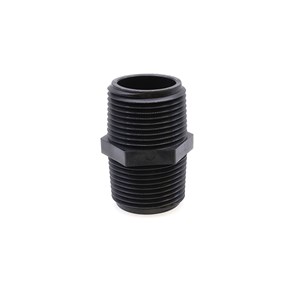 3M100, HEX NIPPLE, 1"MPT, POLYPROPOLENE