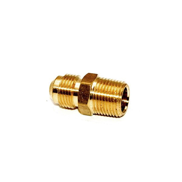 48F-6-6, 3/8" MPT X 3/8" MJIC STRAIGHT - BRASS
