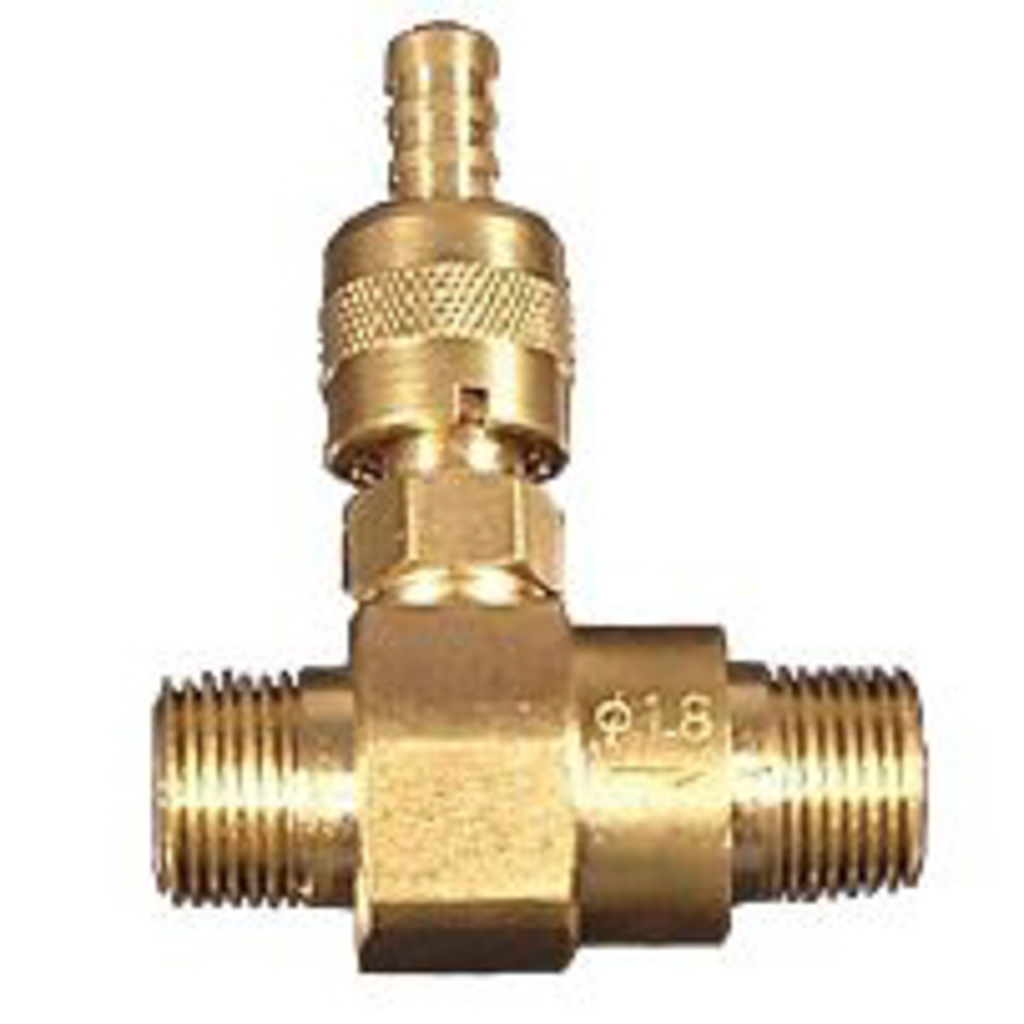 50-0052, CHEM INJ, 2.1, 3/8MX3/8M, ADJ