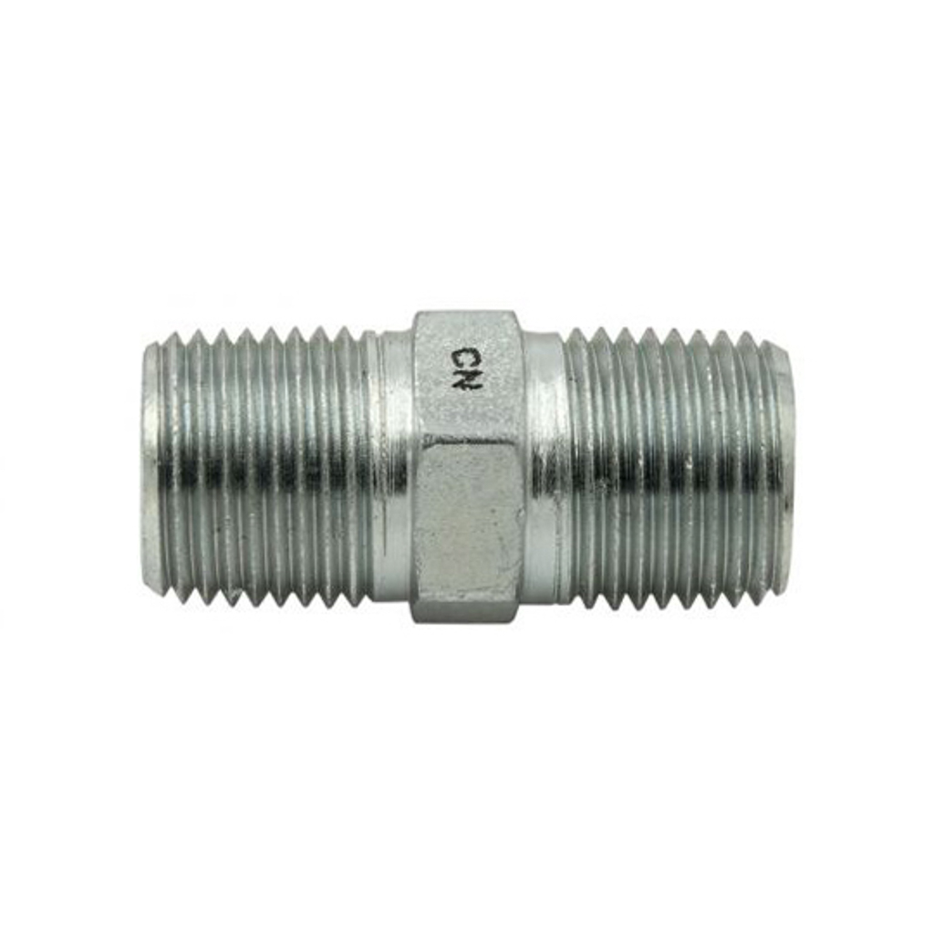 5404-06-06, Hex Nipple 3/8"