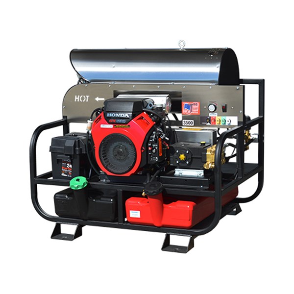 6012PRO-10G, PRESSURE WASHER, GAS, HOT, 4,000PSI, 5.5GPM - PRESSURE PRO