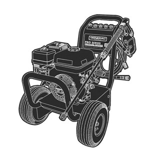 GENERAC, 1417-0 Pressure Washer