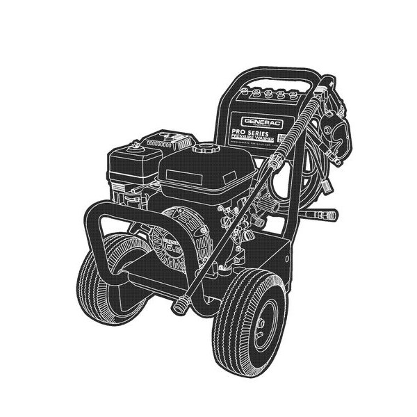 GENERAC, 1417-0 Pressure Washer