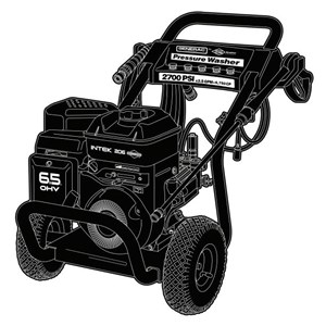 GENERAC, 1676-0 Pressure Washer