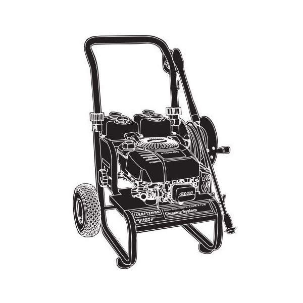 GENERAC, 1672-0 Pressure Washer