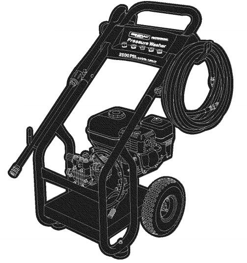 GENERAC, 1538-1 Pressure Washer