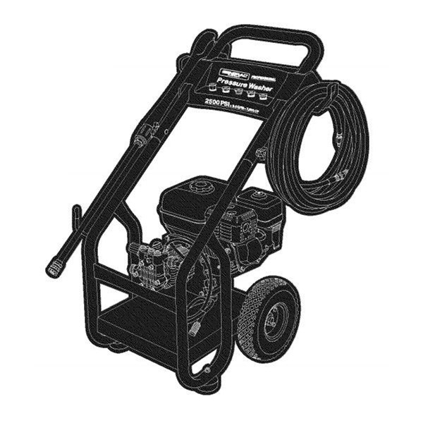 GENERAC, 1538-1 Pressure Washer