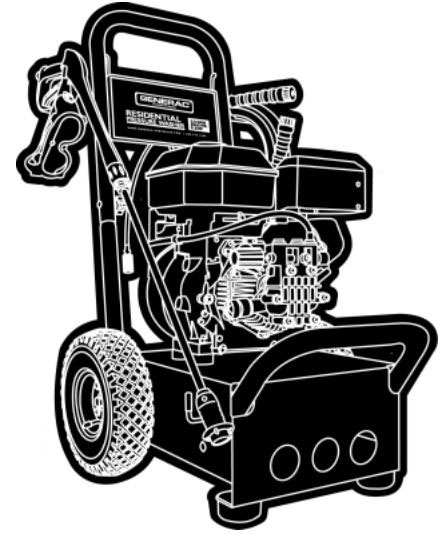 GENERAC, 1460-0 Pressure Washer