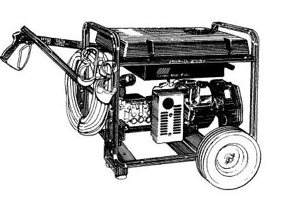 GENERAC, 0606-0 Pressure Washer