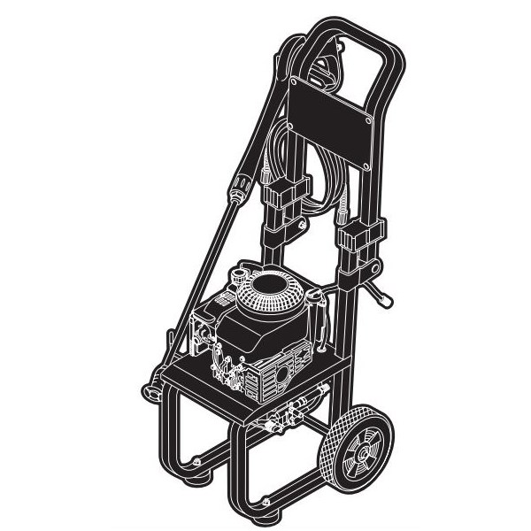 GENERAC, 1037-0 Pressure Washer