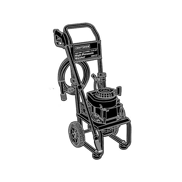 GENERAC, 1051-0 Pressure Washer