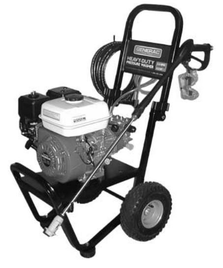 GENERAC, 1456-0 Pressure Washer