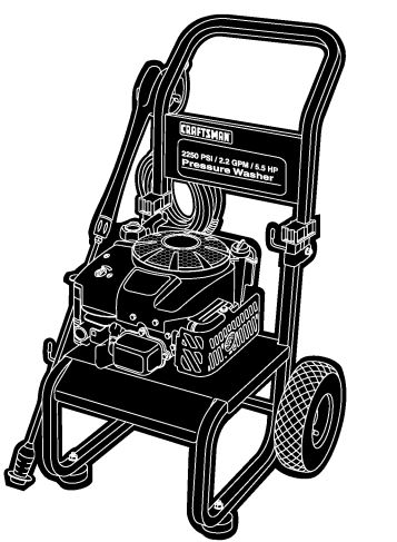 GENERAC, 1671-0 Pressure Washer