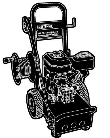 GENERAC, 1545-0 Pressure Washer