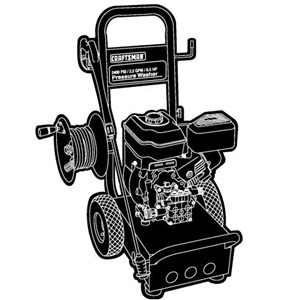 GENERAC, 1545-0 Pressure Washer