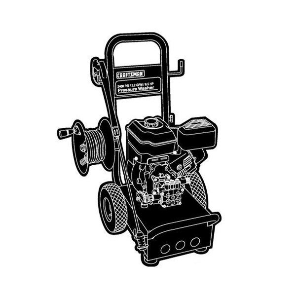 GENERAC, 1545-0 Pressure Washer