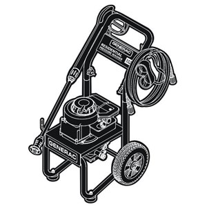 GENERAC, 1467-2 Pressure Washer