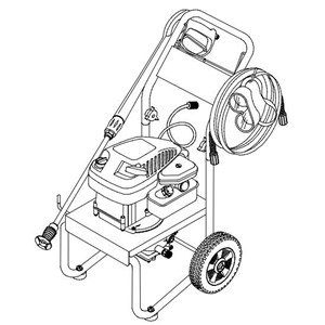 GENERAC, 1467-3 Pressure Washer