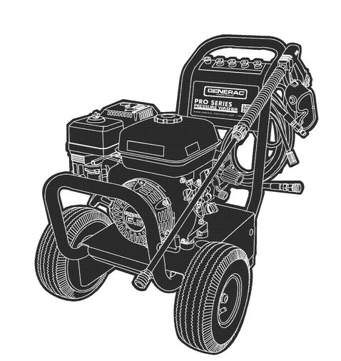 GENERAC, 1417-1 Pressure Washer
