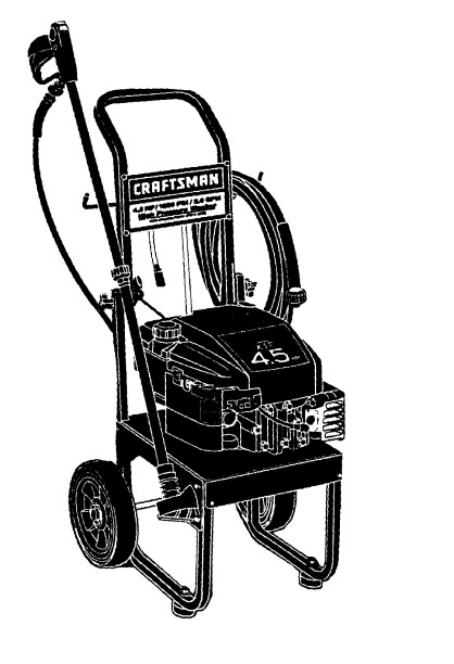 GENERAC, 1050-0 Pressure Washer