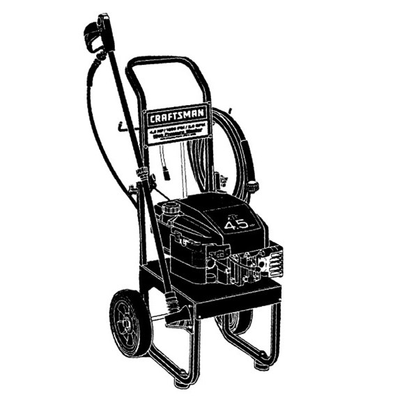 GENERAC, 1050-0 Pressure Washer