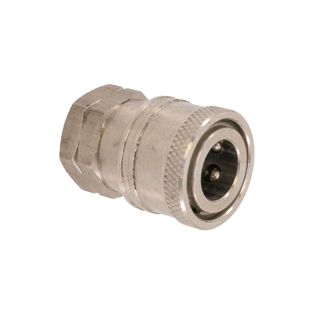8102.0309.00, 1/4" FEMALE COUPLER, SS