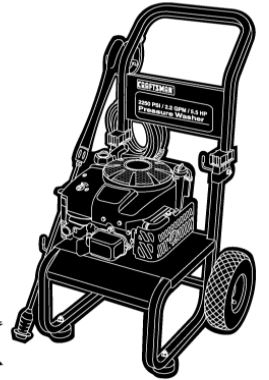CRAFTSMAN, 580.767201 Pressure Washer