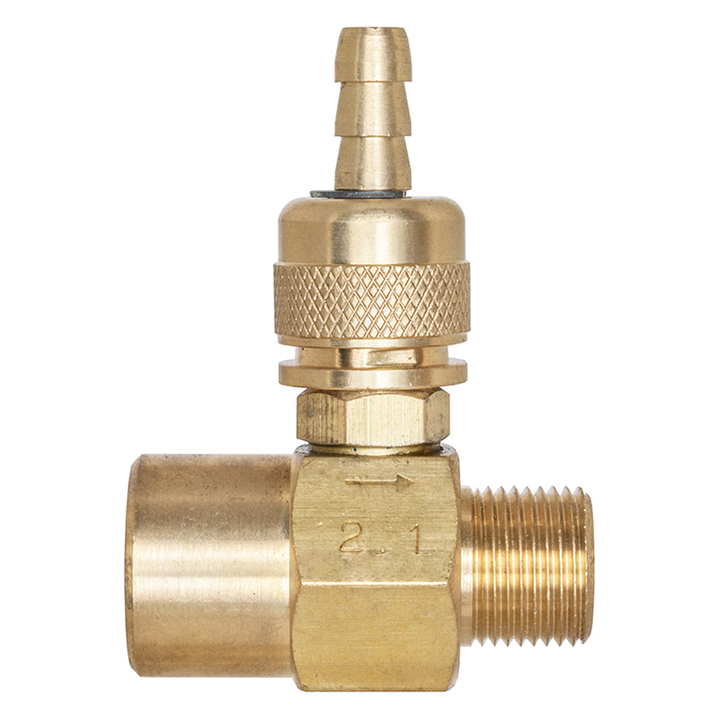 8108.2127.00, 2.1 ADJ CHEMICAL INJECTOR 3/8 NPT MXF