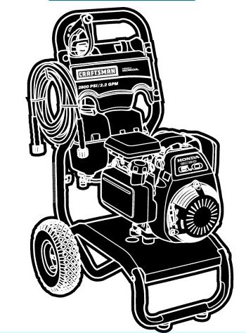 CRAFTSMAN, 580.753010 Pressure Washer