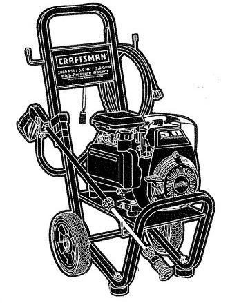 CRAFTSMAN, 580.762202 Pressure Washer