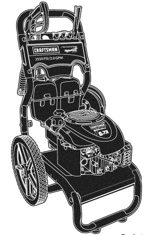 CRAFTSMAN, 580.752722 Pressure Washer
