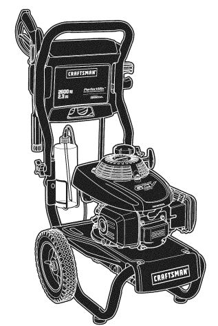 CRAFTSMAN, 580.752510 Pressure Washer