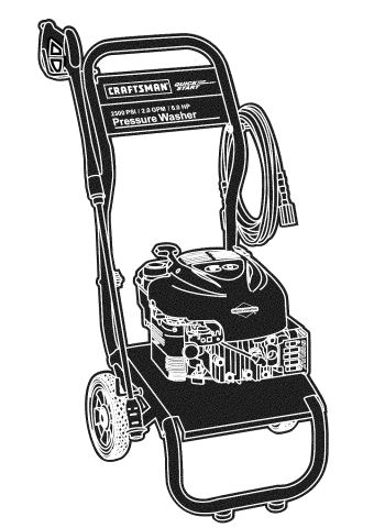 CRAFTSMAN, 580.752310 Pressure Washer