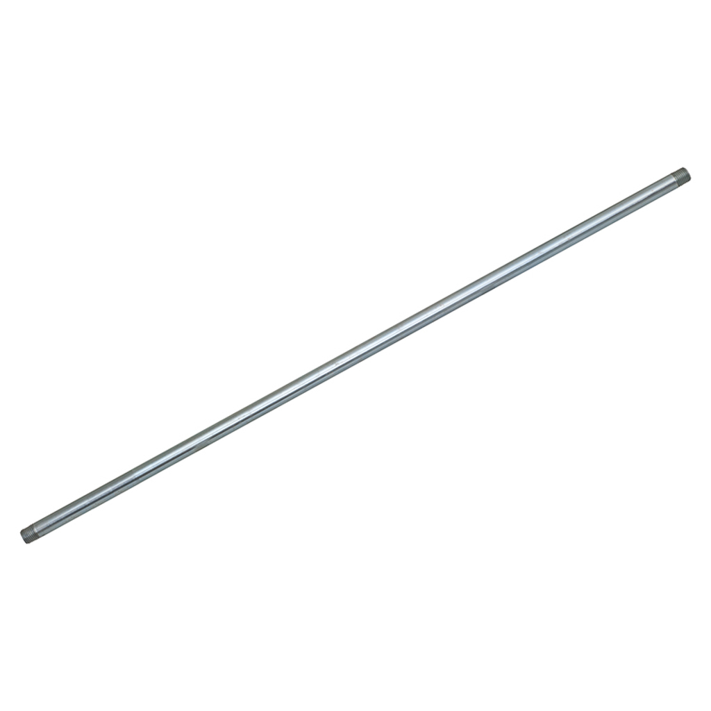 8402.1212.00, 24" BARE WAND - ZINC PLATED STEEL