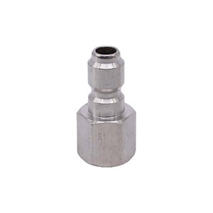 85.300.101S, 1/4" FEMALE PLUG SS