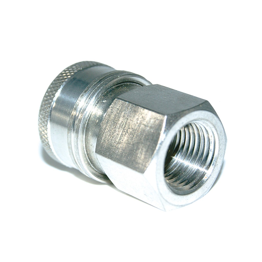 85.300.153S, 1/2" FPT COUPLER S.S.