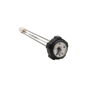 9.803-536.0, CAP, 14" W/FUEL GAUGE, GAS, RED