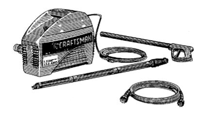 CRAFTSMAN, 580.677130 Pressure Washer