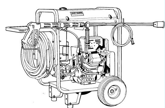 CRAFTSMAN, 919.763500 Pressure Washer