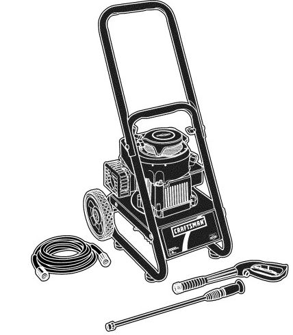 CRAFTSMAN, 580.752110 Pressure Washer