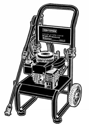 CRAFTSMAN, 580.768310 Pressure Washer