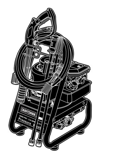 CRAFTSMAN, 580.672200 Pressure Washer