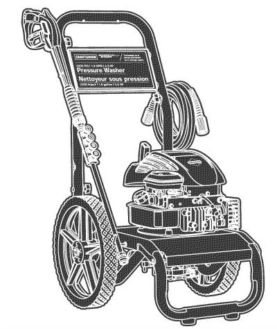 CRAFTSMAN, 580.752100 Pressure Washer