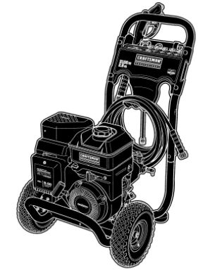 CRAFTSMAN, 580.752540 Pressure Washer