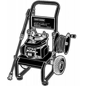 CRAFTSMAN, 580.768340 Pressure Washer