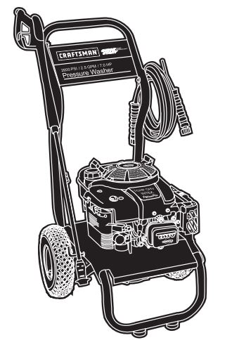 CRAFTSMAN, 580.752600 Pressure Washer